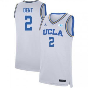 UCLA Donovan Dent #2 White Men's Basketball Jersey | Premium Quality College Apparel 49454371