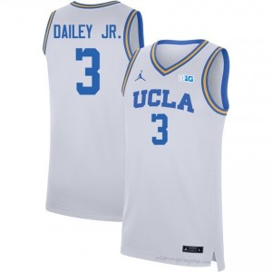 UCLA Eric Dailey Jr. #3 White Men's Basketball Jersey | Premium Quality NCAA Apparel 59503476