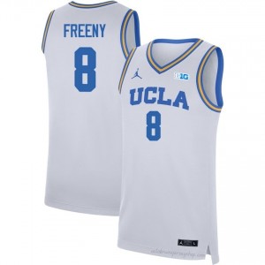UCLA Eric Freeny #8 White Men's Basketball Jersey | Premium Quality University Apparel 19220128