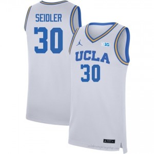 UCLA Jack Seidler #30 White Men's Basketball Jersey | Premium Quality High School Apparel 47638177