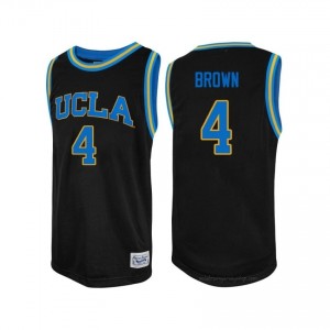 Jamar Brown #4 Official UCLA Bruins Black Men's Jersey | Authentic Basketball Player Gear 99690688