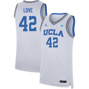 UCLA Kevin Love #42 White Men's Basketball Jersey | Premium Quality High School Apparel 57725304