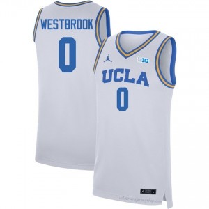 UCLA Russell Westbrook #0 White Men's Basketball Jersey | Premium Quality NCAA Apparel 91491981