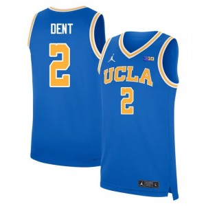#2 Donovan Dent Bruins Men's Basketball Jersey | Official NCAA-Approved Blue Edition 60884971