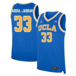 #33 Kareem Abdul-Jabbar Bruins Men's Basketball Jersey | Official NCAA-Approved Blue Edition 14480637