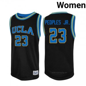 Anthony Peoples Jr. #23 Official UCLA Bruins Black Women's Jersey | Authentic Basketball Player Gear 95317668