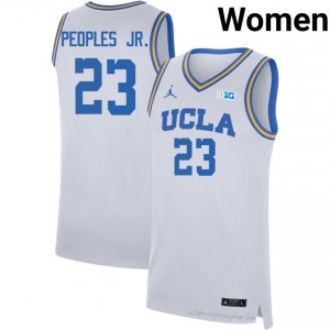 UCLA Anthony Peoples Jr. #23 White Women's Basketball Jersey | Premium Quality High School Apparel 55102117