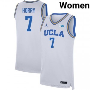 UCLA Christian Horry #7 White Women's Basketball Jersey | Premium Quality NCAA Apparel 22043935