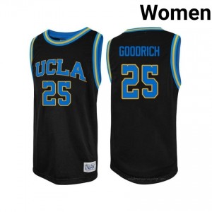 Gail Goodrich #25 Official UCLA Bruins Black Women's Jersey | Authentic Basketball High School Gear 58729076