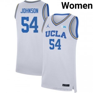 UCLA Marques Johnson #54 White Women's Basketball Jersey | Premium Quality High School Apparel 28279547