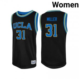 Reggie Miller #31 Official UCLA Bruins Black Women's Jersey | Authentic Basketball Player Gear 11136195