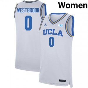 UCLA Russell Westbrook #0 White Women's Basketball Jersey | Premium Quality University Apparel 80555300