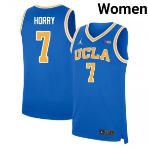 #7 Christian Horry Bruins Women's Basketball Jersey | Official NCAA-Approved Blue Edition 20996077