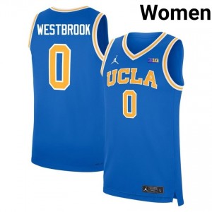 #0 Russell Westbrook Bruins Women's Basketball Jersey | Official NCAA-Approved Blue Edition 38126911