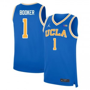 #1 Xavier Booker Bruins Men's Basketball Jersey | Official NCAA-Approved Blue Edition 83402032