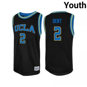 Donovan Dent #2 Official UCLA Bruins Black Youth Jersey | Authentic Basketball College Gear 52698327
