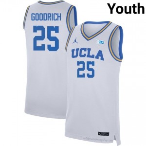 UCLA Gail Goodrich #25 White Youth Basketball Jersey | Premium Quality Player Apparel 93158602