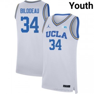 UCLA Tyler Bilodeau #34 White Youth Basketball Jersey | Premium Quality NCAA Apparel 20323008