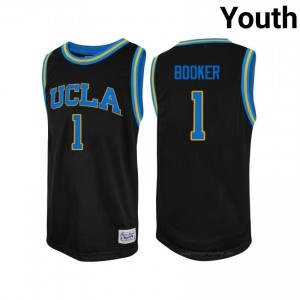 Xavier Booker #1 Official UCLA Bruins Black Youth Jersey | Authentic Basketball University Gear 41031931