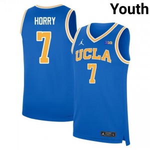 #7 Christian Horry Bruins Youth Basketball Jersey | Official NCAA-Approved Blue Edition 57736155