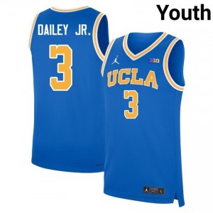 #3 Eric Dailey Jr. Bruins Youth Basketball Jersey | Official NCAA-Approved Blue Edition 36342418