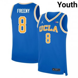 #8 Eric Freeny Bruins Youth Basketball Jersey | Official NCAA-Approved Blue Edition 71481956