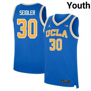 #30 Jack Seidler Bruins Youth Basketball Jersey | Official NCAA-Approved Blue Edition 11878092