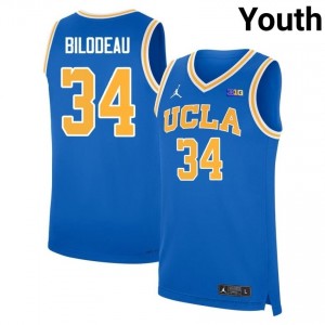 #34 Tyler Bilodeau Bruins Youth Basketball Jersey | Official NCAA-Approved Blue Edition 70483404